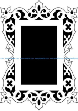 mirror cutting cnc frame