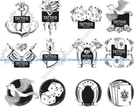 oldscholl tattoo 5 oldscholl tattoo set