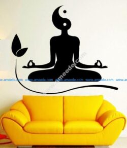 pictures of a sitting room doing yoga or meditation