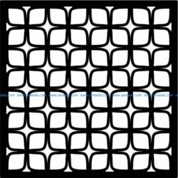 psychedelic square baffle design