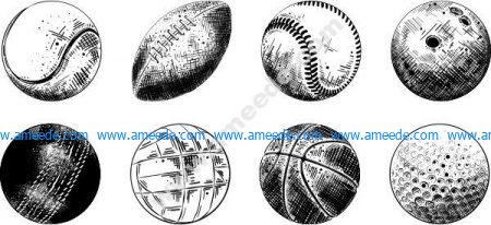 sketch balls set