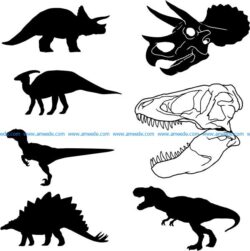 some dinosaurs you often see in movies