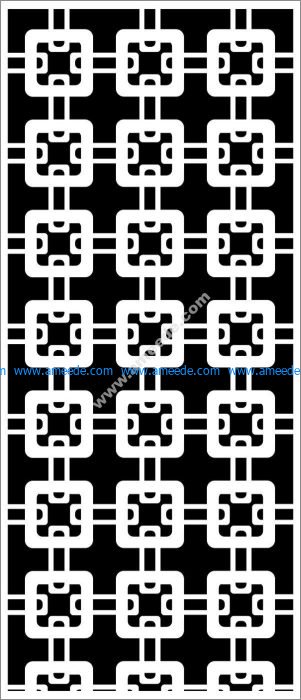 square pattern partition