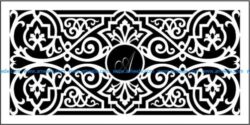 symmetrical pattern partition