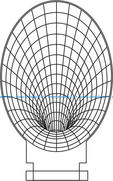 3d sound speakers led light file cdr and dxf free vector download for printers or laser engraving machines