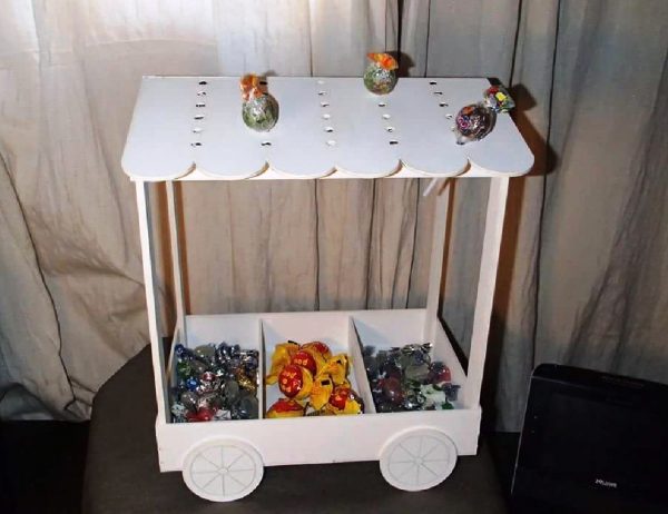 Candy Cart file cdr and dxf free vector download for Laser cut