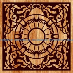 Carved gift box pattern file cdr and dxf free vector download for Laser cut