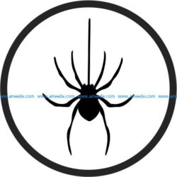 Coasters halloween spider