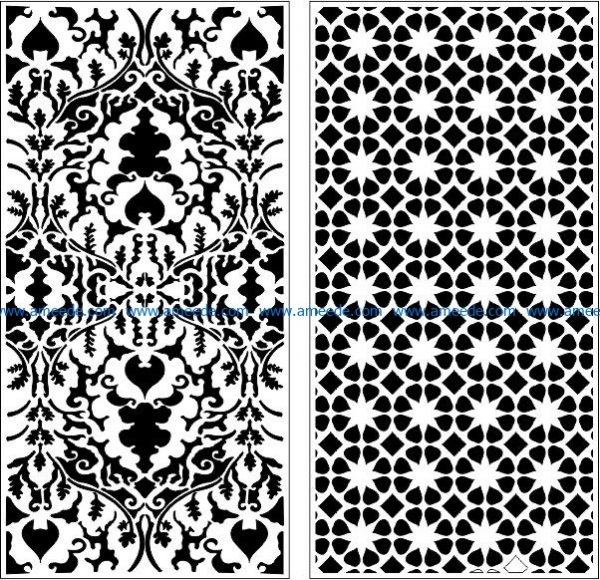 Design pattern panel screen aaaaa file cdr and dxf free vector download for Laser cutting CNCDesign pattern panel screen aaaaa file cdr and dxf free vector download for Laser cutting CNC