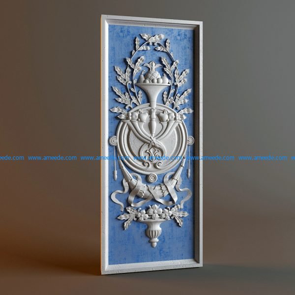 European Picture Frame File Fbx And Max Vector Free 3d Model