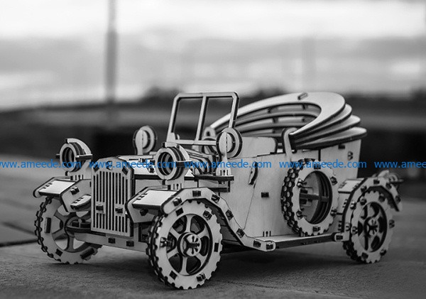 Ford car file cdr and dxf free vector download for Laser cut CNC