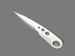 Knife toy file stl and mtl obj vector free 3d model download for CNC or 3d print