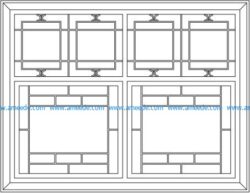 Oriental cabinet design template file cdr and dxf free vector download for Laser cut CNC