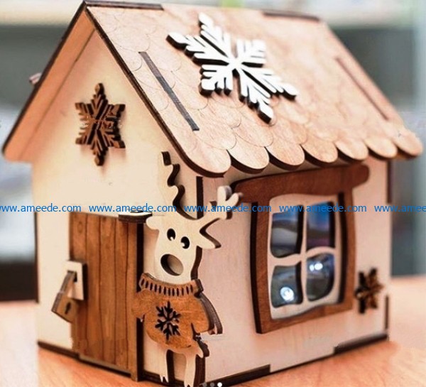Piggy house file cdr and dxf free vector download for Laser cut