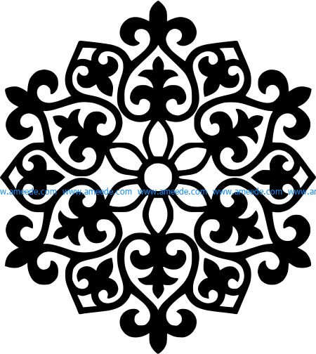 Placemats file cdr and dxf free vector download for Laser cut CNC 5 Placemats file cdr and dxf free vector download for Laser cut CNC