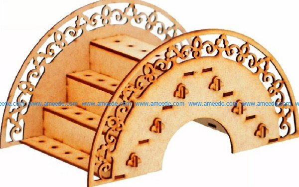Porta pirulito file cdr and dxf free vector download for Laser cut CNC