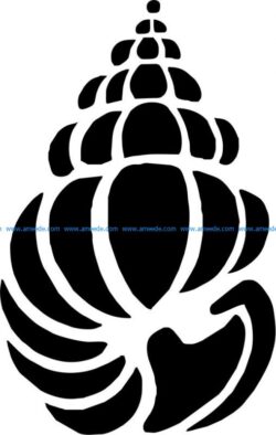 Snail shape file cdr and dxf free vector download for print or laser engraving machines