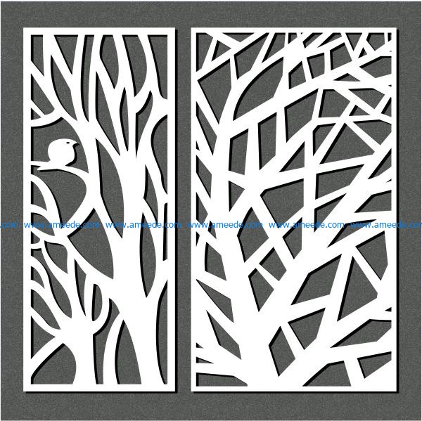 Tough and soft design style file cdr and dxf free vector download for Laser cut CNC