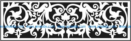 Beautiful baffle sample decorated with living room file cdr and dxf free vector download for Laser cut CNC
