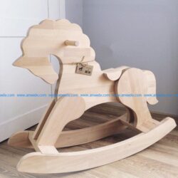 assembling seesaw horses for children file cdr and dxf free vector download for Laser cut CNC