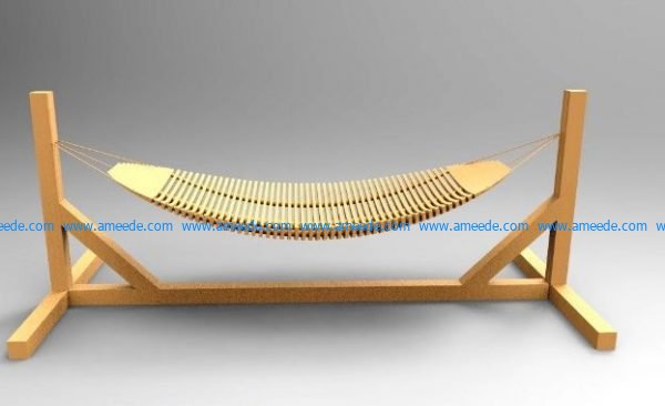 baby hammock lying down file cdr and dxf free vector download for Laser cut CNC
