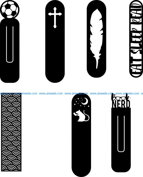 book marks file cdr and dxf free vector download for Laser cut plasma