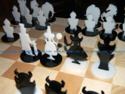 chess file cdr and dxf free vector download for Laser cut
