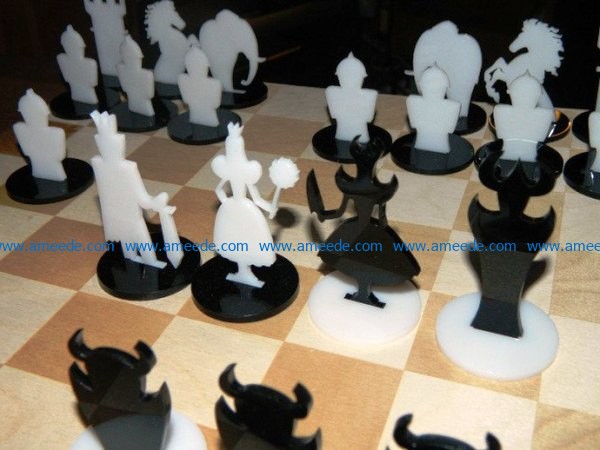 Download chess wall decor FZIwB High quality free Dxf files, Svg