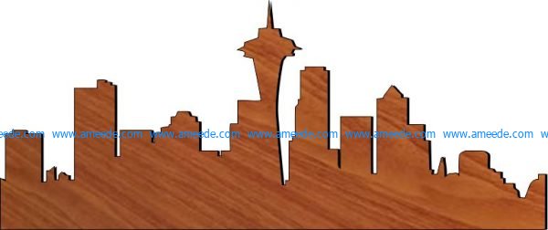 city center file cdr and dxf free vector download for Laser cut plasma