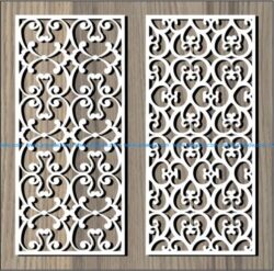 crocheted flower pattern file cdr and dxf free vector download for Laser cut CNC