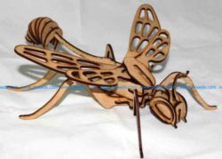 dragonfly corn file cdr and dxf free vector download for Laser cut CNC