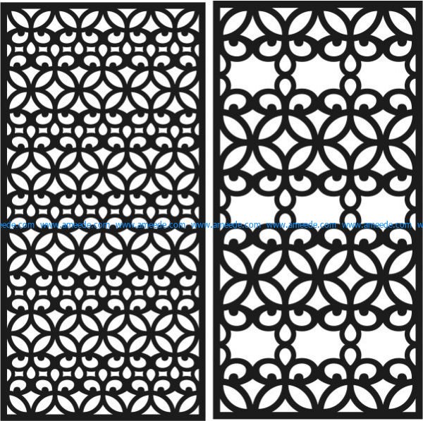 kitchen partition file cdr and dxf free vector download for Laser cut CNC