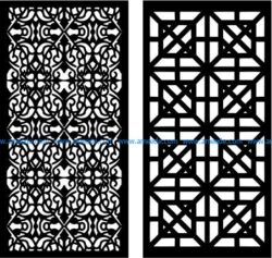 lace pattern file cdr and dxf free vector download for Laser cut CNC