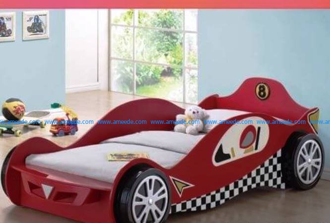 racing car shaped bed file cdr and dxf free vector download for Laser cut CNC
