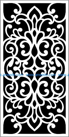 living room decoration pattern file cdr and dxf free vector download for Laser cut CNC