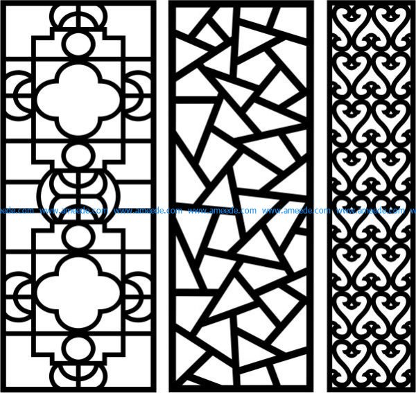 screen triangle glider and gooseneck free vector download for Laser cut CNC