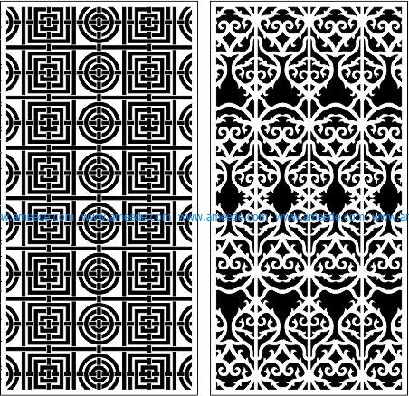 seamless texture baffles file cdr and dxf free vector download for Laser cut CNC