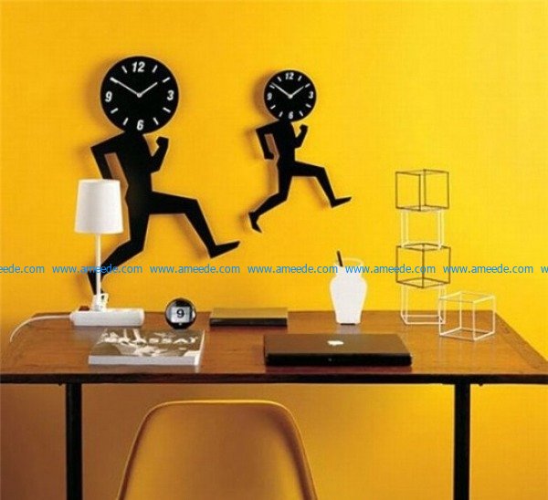 sport wall clock file cdr and dxf free vector download for Laser cut plasma