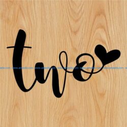 two love file cdr and dxf free vector download for print or laser engraving machines