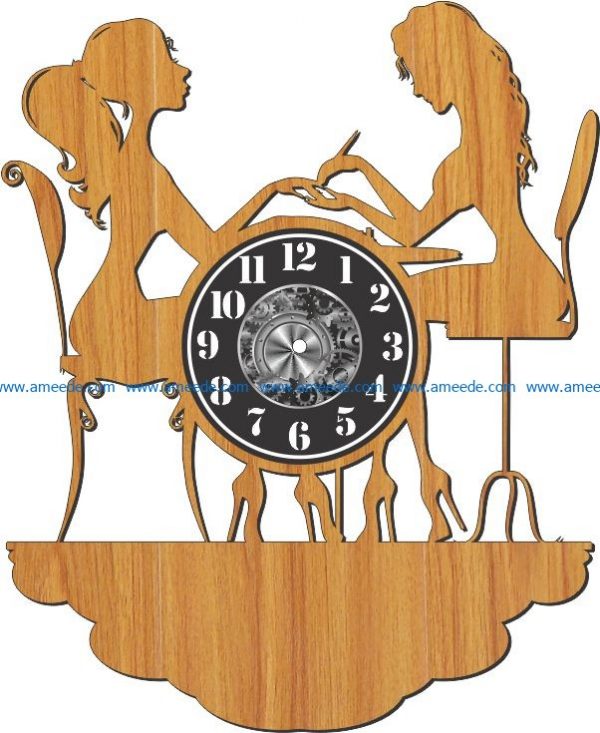 watches at nail salon file cdr and dxf free vector download for Laser cut plasma