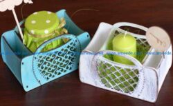 Box Handbag file cdr and dxf free vector download for Laser cut