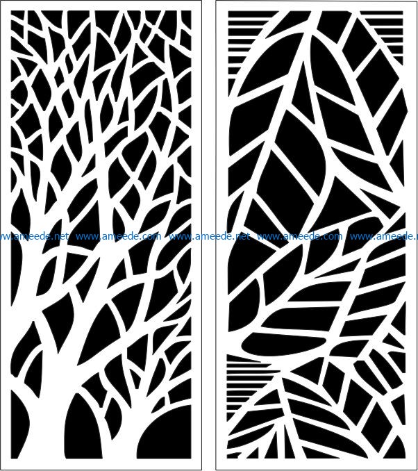 Design pattern panel screen E0006199 file cdr and dxf free vector download for Laser cut CNC