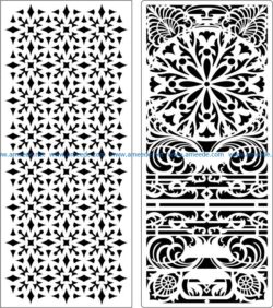 Design pattern panel screen E0006206 file cdr and dxf free vector download for Laser cut CNC