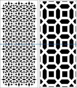Design pattern panel screen E0006243 file cdr and dxf free vector download for Laser cut CNC