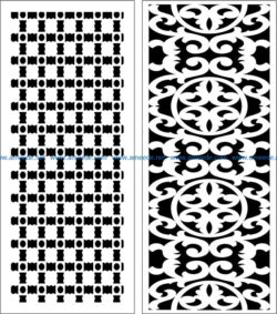 Design pattern panel screen E0006562 file cdr and dxf free vector download for Laser cut CNC