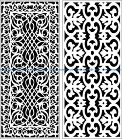 Design pattern panel screen E0006766 file cdr and dxf free vector download for Laser cut CNC
