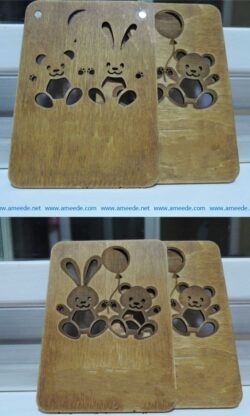 Postcard smile file cdr and dxf free vector download for Laser cut