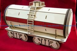 Tanker model file cdr and dxf free vector download for Laser cut