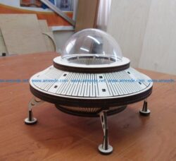 UFO file cdr and dxf free vector download for Laser cut