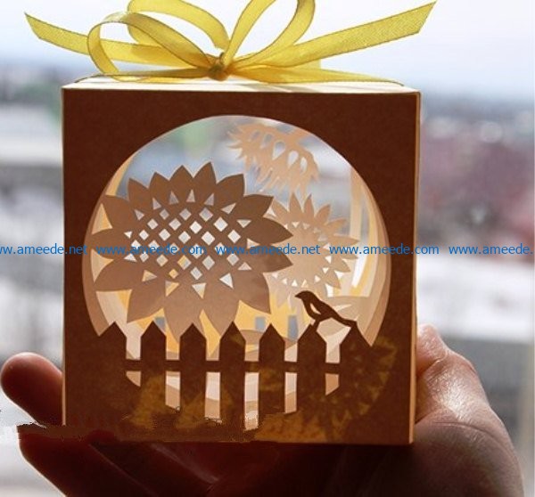 Unique souvenir box file cdr and dxf free vector download for Laser cut